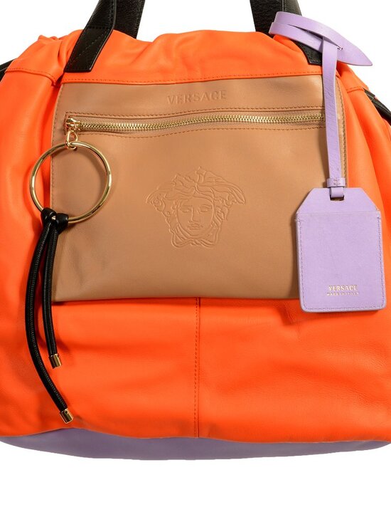Versace Women\'s 100% Leather Multi-Color Handbag Shoulder Bag main image 10